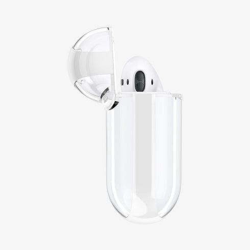 ACS05481 - Apple AirPods Pro 2 Case Ultra Hybrid in crystal clear showing the front